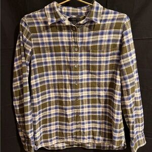 J.Crew, Plaid Shirt, Size 8